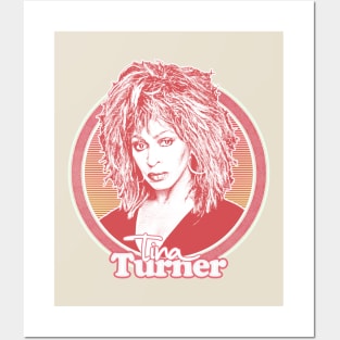 Tina Turner // 80s Style Retro Fan Art Design Posters and Art